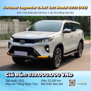 Toyota Fortuner Legender 2.4AT 4x2 (FKS)