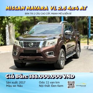 Nissan Navara VL 2.5 4x4 AT 2017