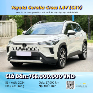 TOYOTA COROLLA CROSS 1.8V (CXV) MODEL 2025 | NHẬP KHẨU THÁI LAN